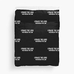 A$AP Rocky x Skepta - Praise the Lord then Break the Law Duvet Cover