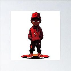 Skepta Cartoon Character