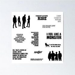Skillet All Lyrics Pack Poster