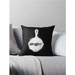 SKILLET ROCK Throw Pillow