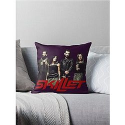 Skillet Band-Members Throw Pillow