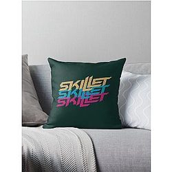 Skillet Band  Throw Pillow