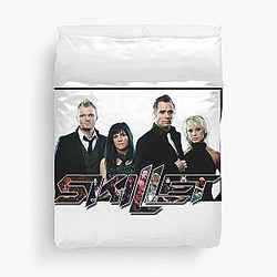 skillet band members Duvet Cover