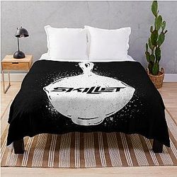 SKILLET ROCK Throw Blanket