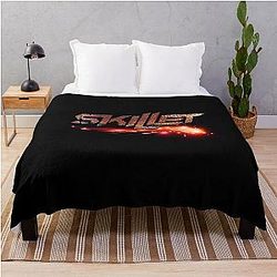 Rusty Skillet Throw Blanket
