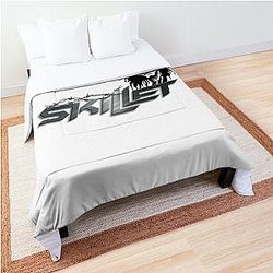 Skillet Skull Shredder Comforter