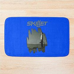 Skillet Band  T-Shirt Bath Mat