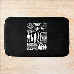 Skillet with all lyrics  Bath Mat