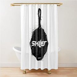 SKILLET ROCK Team Shower Curtain