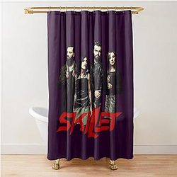 Skillet Band-Members Shower Curtain