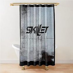 Skillet vital signs Shower Curtain