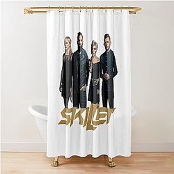 skillet Shower Curtain