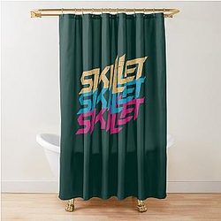 Skillet Band  Shower Curtain