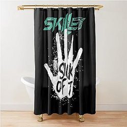 Skillet sick of it Shower Curtain