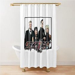 skillet band members Shower Curtain