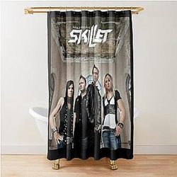 Skillet awake and alive Shower Curtain