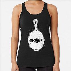 SKILLET ROCK Racerback Tank Top