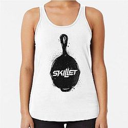SKILLET ROCK Team Racerback Tank Top