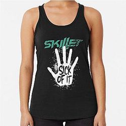 Skillet sick of it Racerback Tank Top