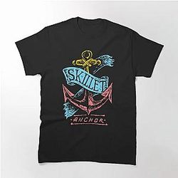 Skillet T-shirt classique d'ancrage