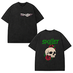 Bond And Rose DTNK0907cl Washed Skillet T-Shirts