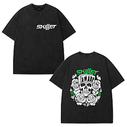 Panheads DTNK0907cl Washed Skillet T-Shirts