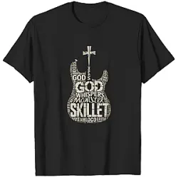 Monster Skillet Christian Guitar PTTT1607  Skillet T-Shirts