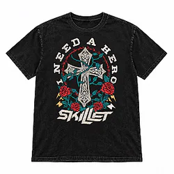 Hero PTTT259 Washed  Skillet T-Shirts