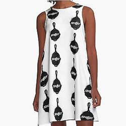 SKILLET ROCK Team A-Line Dress