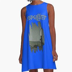 Skillet Band  T-Shirt A-Line Dress