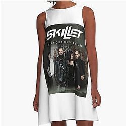 skillet band vt A-Line Dress
