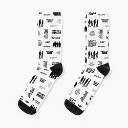 Skillet All Lyrics Pack Socks