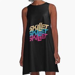 Skillet Band  A-Line Dress