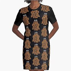 Feel invincible skillet lyrics typography  Graphic T-Shirt Dress