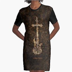 Skillet Graphic T-Shirt Dress