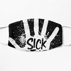 Skillet sick of it Flat Mask