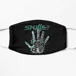 Skillet sick of it Flat Mask