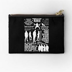 Skillet with all lyrics  Zipper Pouch