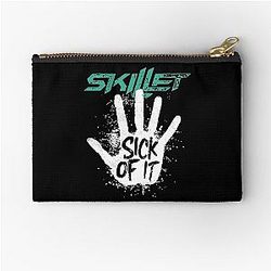 Skillet sick of it Zipper Pouch