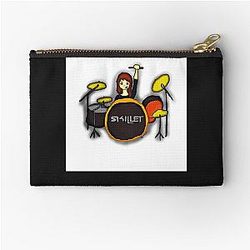Jen ledger   skillet Zipper Pouch