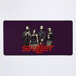 Skillet Band-Members Desk Mat