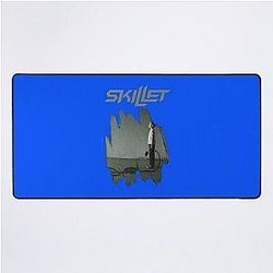 Skillet Band  T-Shirt Desk Mat