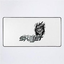 Skillet Skull Shredder Desk Mat