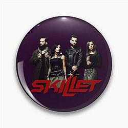 Skillet Band-Members Pin
