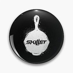 SKILLET ROCK Pin
