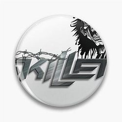 Skillet Skull Shredder Pin