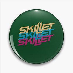 Skillet Band  Pin