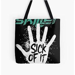 Skillet sick of it All Over Print Tote Bag