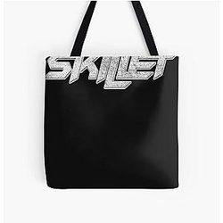 Skillet All Over Print Tote Bag