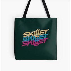 Skillet Band  All Over Print Tote Bag